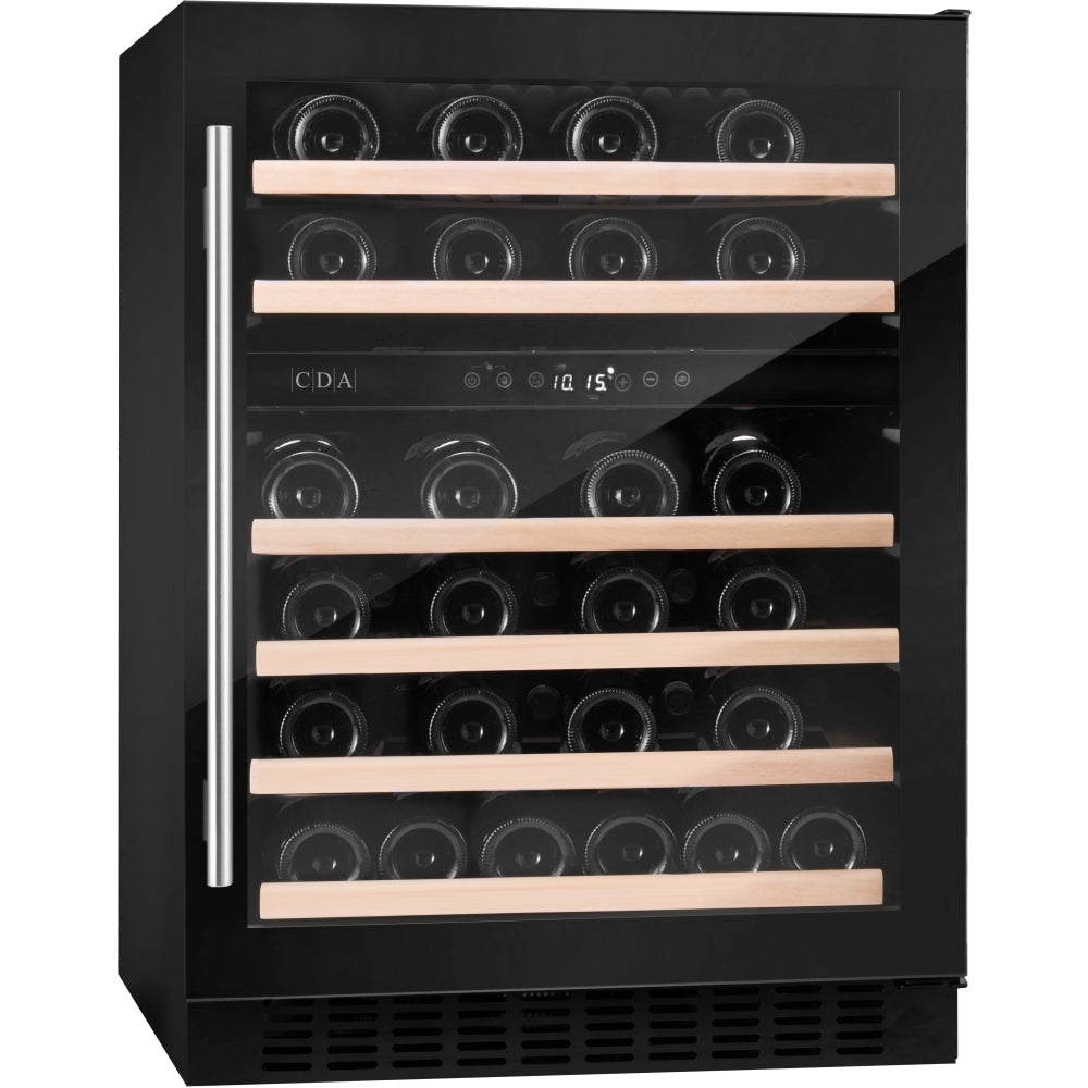 CDA CFWC604BL Wine Cooler, Black, G Rated - CDA CFWC604BL product image 4 at Appliances Arena