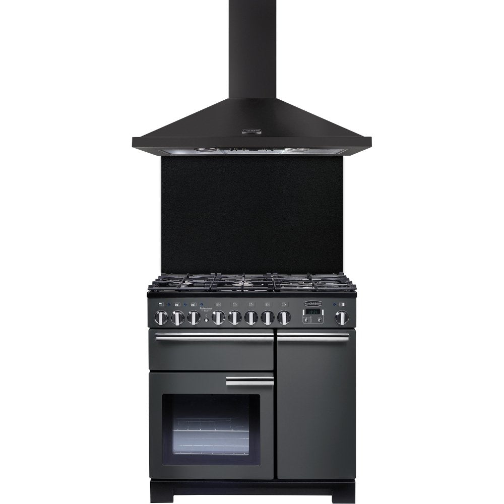 Rangemaster LEIHDC90SL/C Slate / Chrome Cooker Hood - product image 2