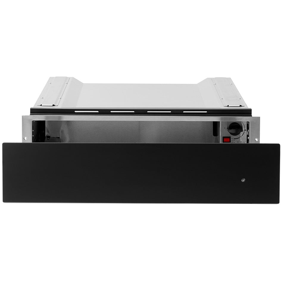CDA VW155BL Warming Drawer, Black - CDA VW155BL product image 1 at Appliances Arena