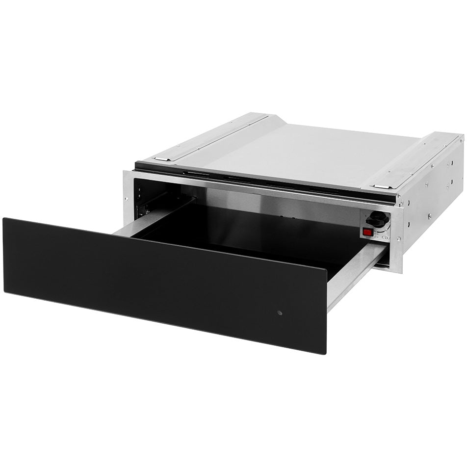 CDA VW155BL Warming Drawer, Black - CDA VW155BL product image 4 at Appliances Arena