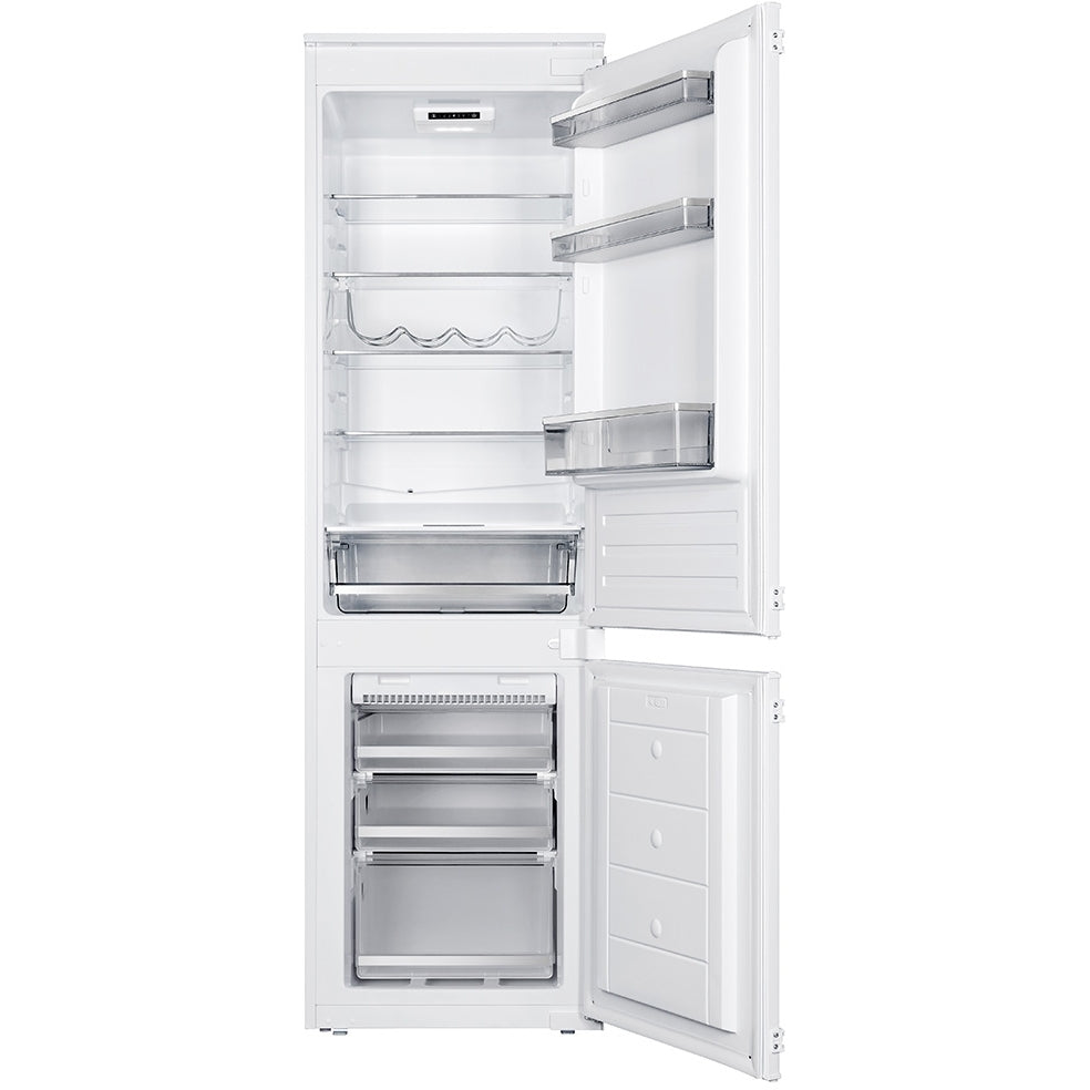 CDA FW727 Frost Free Integrated Fridge Freezer, Sliding Hinge, 70/30, White, E Rated - CDA FW727 product image 3 at Appliances Arena