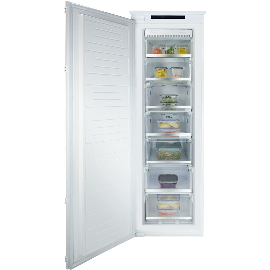 CDA FW882/3 Frost Free Built-In Freezer, Sliding Hinge, E Rated - CDA FW882 product image 2 at Appliances Arena