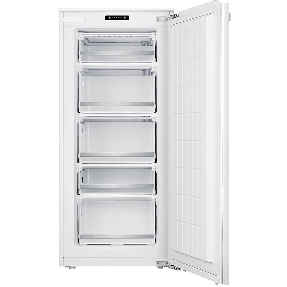CDA FW582/3 Static Built-In Freezer, Fixed Hinge, E Rated - CDA FW582 product image 2 at Appliances Arena