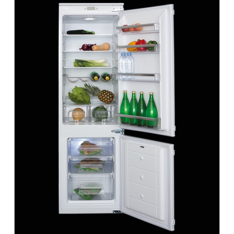 CDA FW872/5 Static Integrated Fridge Freezer, Sliding Hinge, 70/30, E Rated - CDA FW872 product image 1 at Appliances Arena