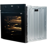 CDA SC500BL Built-In Electric Single Oven with Pyrolytic Cleaning, Black, A Rated - CDA SC500BL product image 4 at Appliances Arena