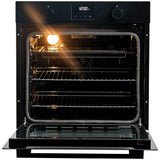 CDA SC500BL Built-In Electric Single Oven with Pyrolytic Cleaning, Black, A Rated - CDA SC500BL product image 11 at Appliances Arena