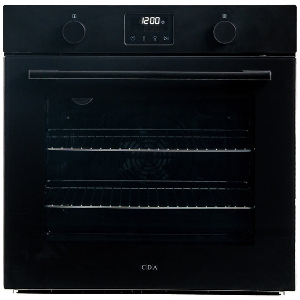 CDA SC500BL Built-In Electric Single Oven with Pyrolytic Cleaning, Black, A Rated - CDA SC500BL product image 12 at Appliances Arena