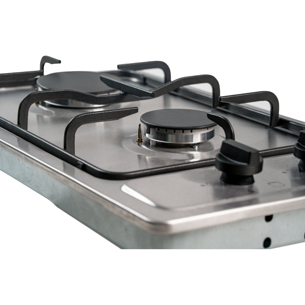CDA SCGO30SS 30cm Domino Hob, Stainless Steel - CDA SCGO30SS product image 5 at Appliances Arena