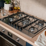 CDA SCGO70SS 68cm 5 Burner Gas Hob, Stainless Steel - CDA SCGO70SS product image 5 at Appliances Arena