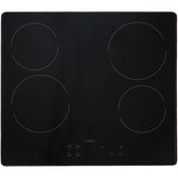 CDA SCC060FR 58cm Ceramic Hob, Black - CDA SCC060FR product image 2 at Appliances Arena