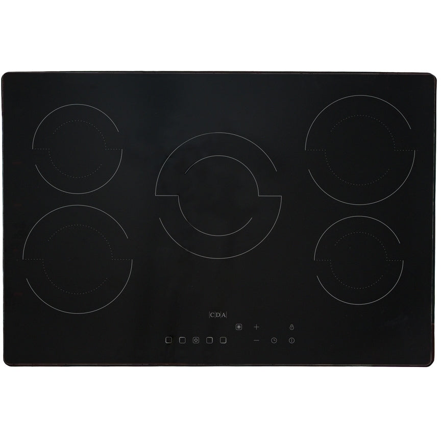 CDA SCC070FR 75cm Ceramic Hob, Black - CDA SCC070FR product image 3 at Appliances Arena