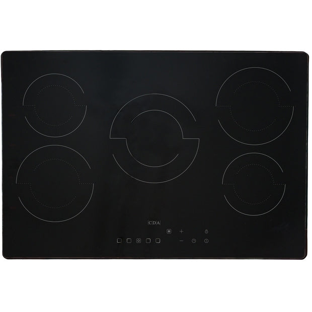 CDA SCC070FR 75cm Ceramic Hob, Black - CDA SCC070FR product image 3 at Appliances Arena
