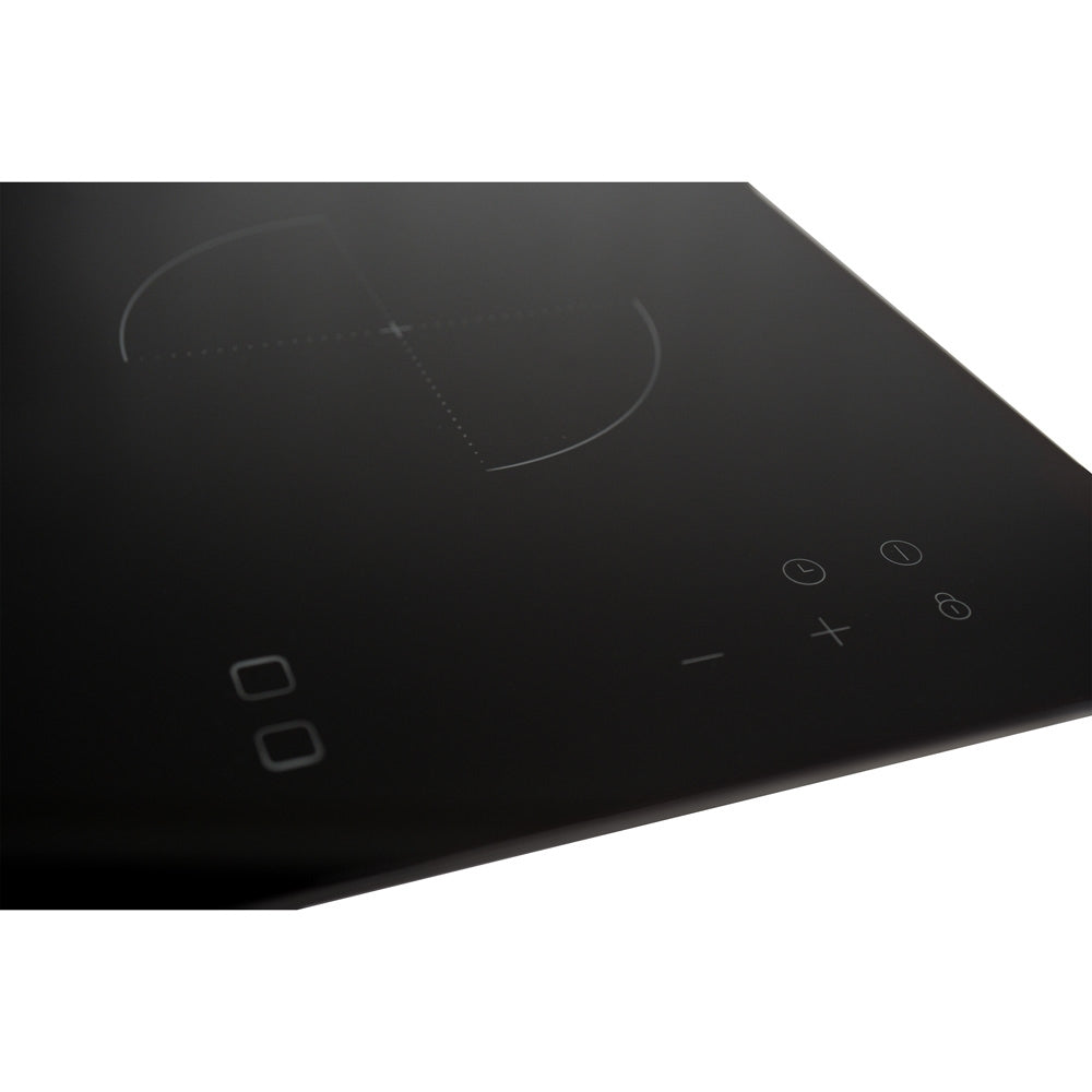 CDA SCN030FR 29cm Domino Hob, Black - CDA SCN030FR product image 3 at Appliances Arena
