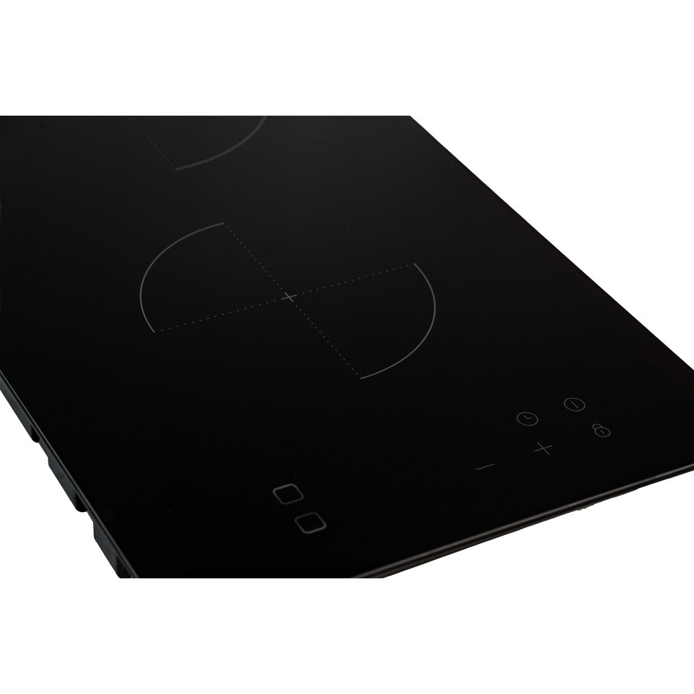 CDA SCN030FR 29cm Domino Hob, Black - CDA SCN030FR product image 4 at Appliances Arena