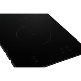 CDA SCN030FR 29cm Domino Hob, Black - CDA SCN030FR product image 4 at Appliances Arena
