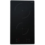 CDA SCN030FR 29cm Domino Hob, Black - CDA SCN030FR product image 6 at Appliances Arena