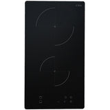 CDA SCN030FR 29cm Domino Hob, Black - CDA SCN030FR product image 7 at Appliances Arena