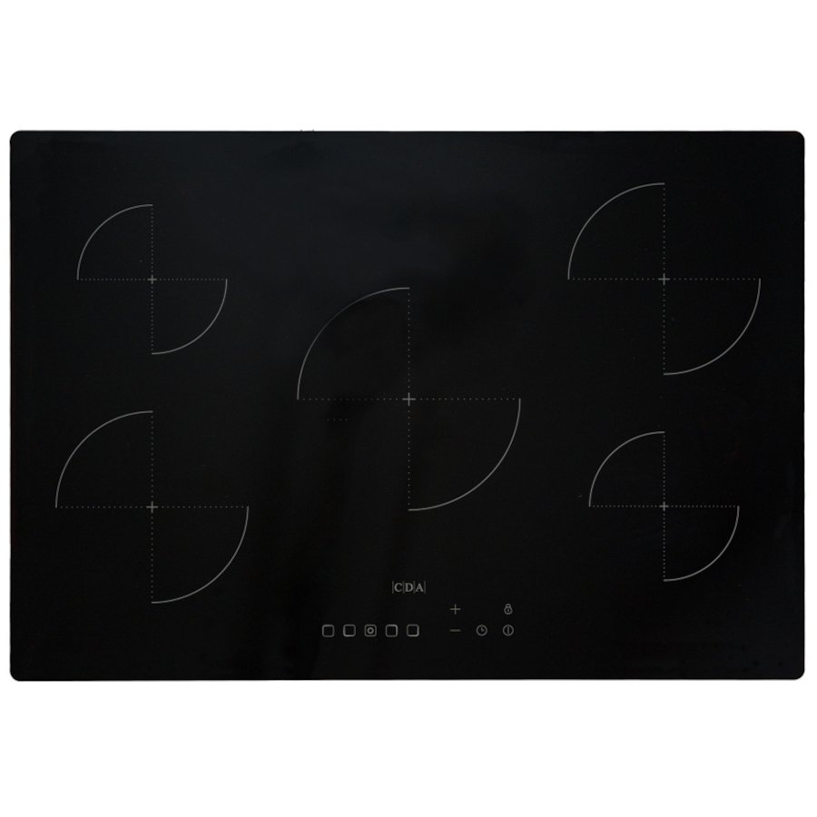 CDA SCN070FR 75cm Induction Hob, Black - CDA SCN070FR product image 8 at Appliances Arena