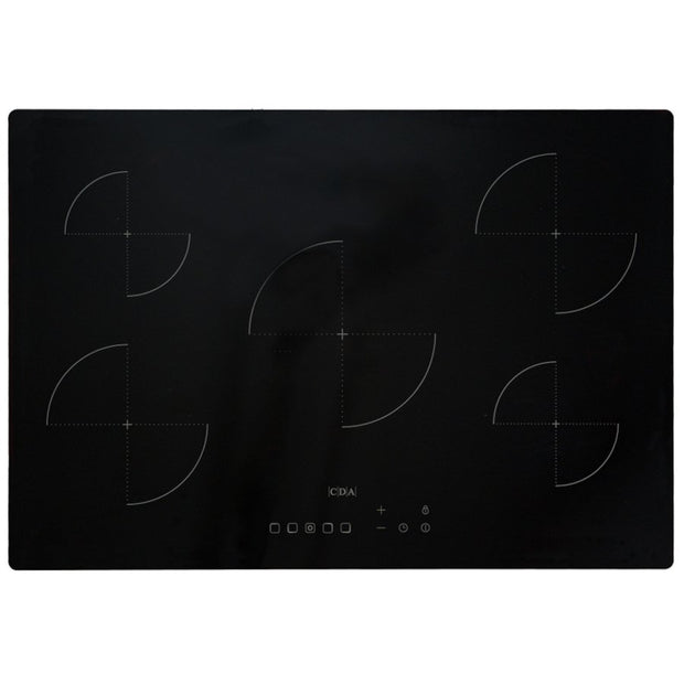 CDA SCN070FR 75cm Induction Hob, Black - CDA SCN070FR product image 8 at Appliances Arena