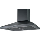 CDA SCCH60BL 60cm Chimney Cooker Hood, Black, A Rated - CDA SCCH60BL product image 1 at Appliances Arena