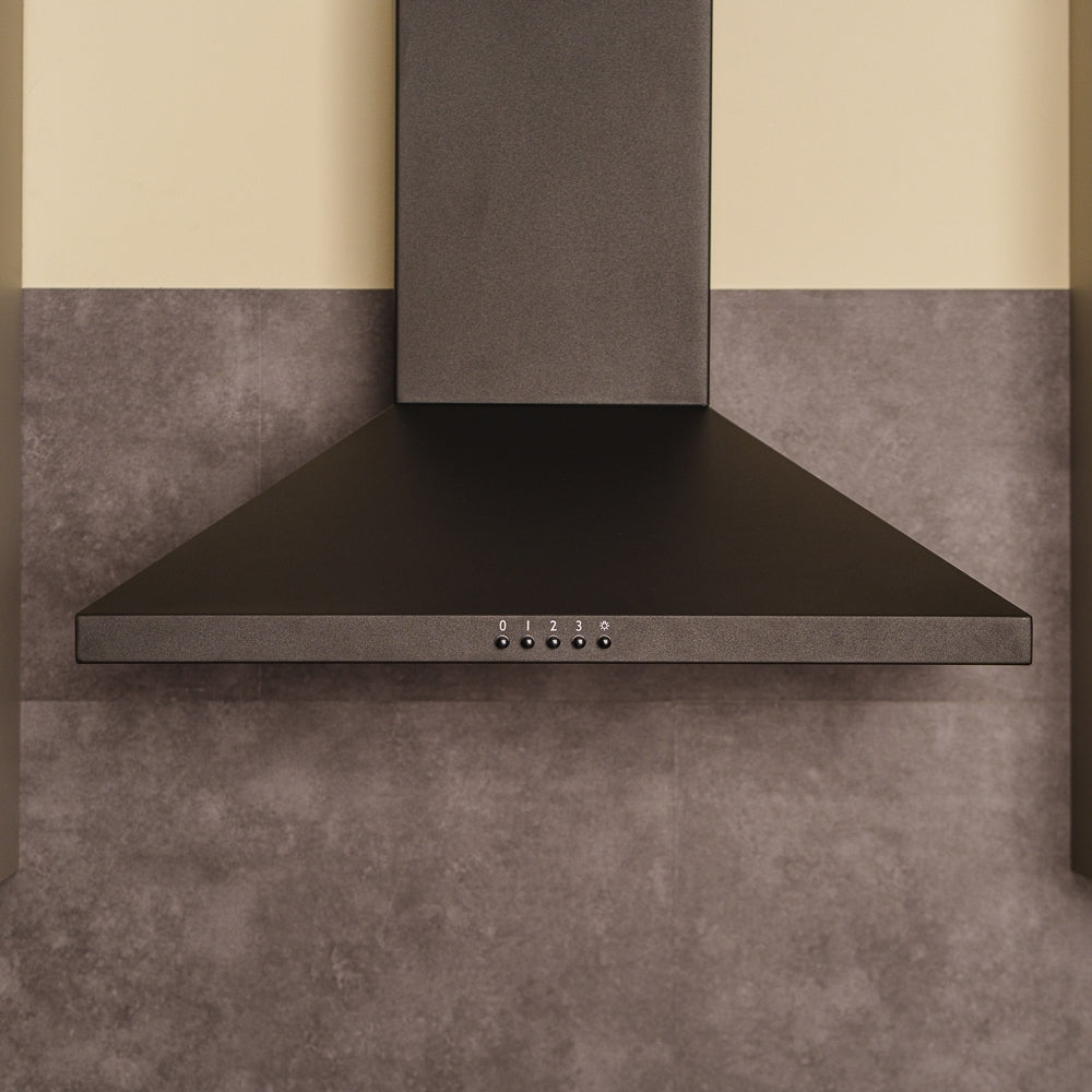 CDA SCCH60BL 60cm Chimney Cooker Hood, Black, A Rated - CDA SCCH60BL product image 8 at Appliances Arena