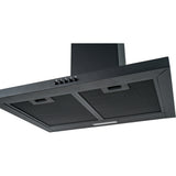 CDA SCCH60BL 60cm Chimney Cooker Hood, Black, A Rated - CDA SCCH60BL product image 10 at Appliances Arena