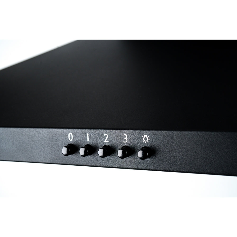 CDA SCCH60BL 60cm Chimney Cooker Hood, Black, A Rated - CDA SCCH60BL product image 13 at Appliances Arena