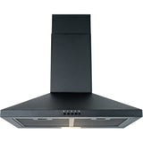 CDA SCCH60BL 60cm Chimney Cooker Hood, Black, A Rated - CDA SCCH60BL product image 14 at Appliances Arena