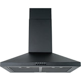 CDA SCCH60BL 60cm Chimney Cooker Hood, Black, A Rated - CDA SCCH60BL product image 17 at Appliances Arena