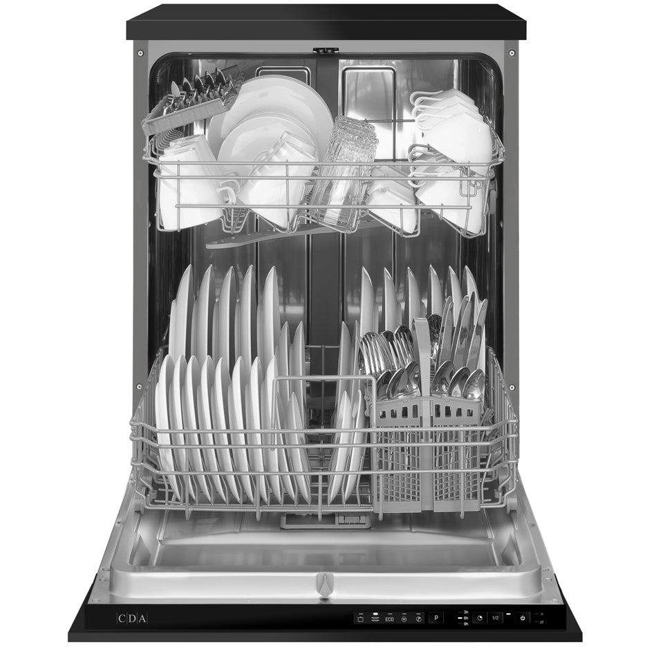 CDA SCD6011 Fully Integrated Dishwasher, 13 Place Settings, E Rated - CDA SCD6011 product image 1 at Appliances Arena