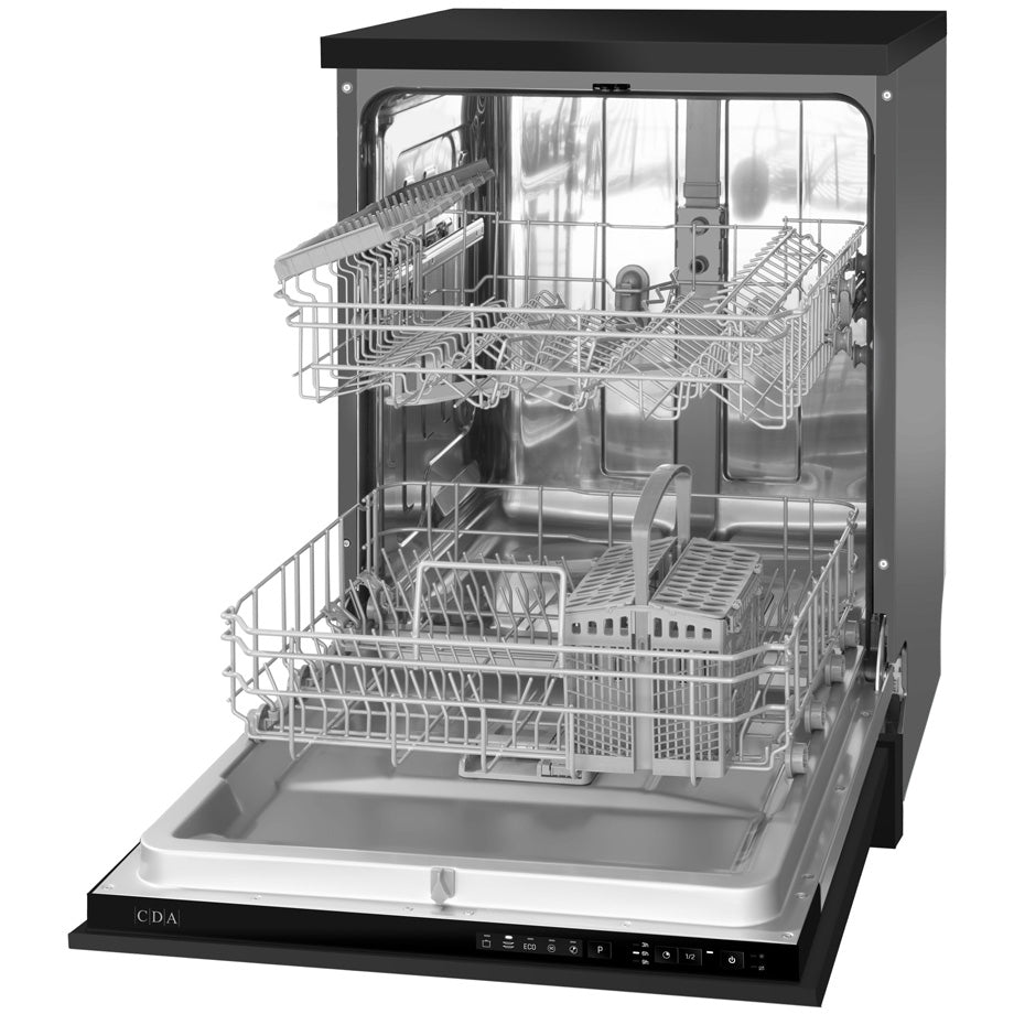 CDA SCD6011 Fully Integrated Dishwasher, 13 Place Settings, E Rated - CDA SCD6011 product image 3 at Appliances Arena