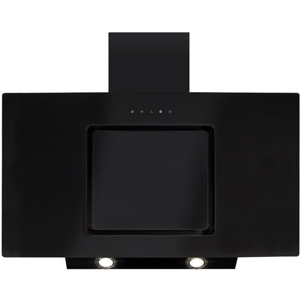 CDA EVA90BL 90cm Chimney Cooker Hood, Black, B Rated - CDA EVA90BL product image 3 at Appliances Arena