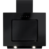 CDA EVA60BL 60cm Chimney Cooker Hood, Black, B Rated - CDA EVA60BL product image 3 at Appliances Arena
