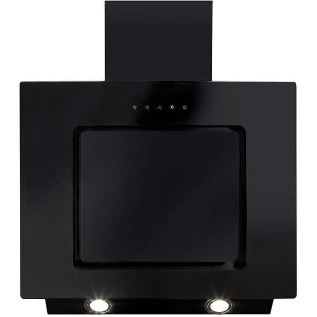 CDA EVA60BL 60cm Chimney Cooker Hood, Black, B Rated - CDA EVA60BL product image 3 at Appliances Arena