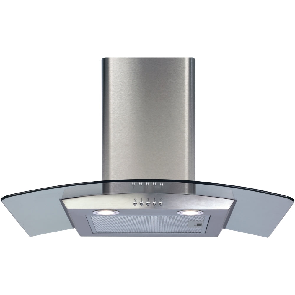 CDA ECP72SS 70cm Chimney Cooker Hood, Stainless Steel, D Rated - CDA ECP72SS product image 1 at Appliances Arena