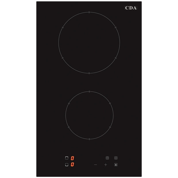 CDA HN3615FR 29cm Domino Hob, Black - CDA HN3615FR product image 1 at Appliances Arena