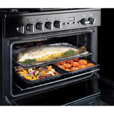 Rangemaster PROP90FXDFFSL/C Professional Plus FX Slate / Chrome 90cm Dual Fuel Range Cooker - product image 4
