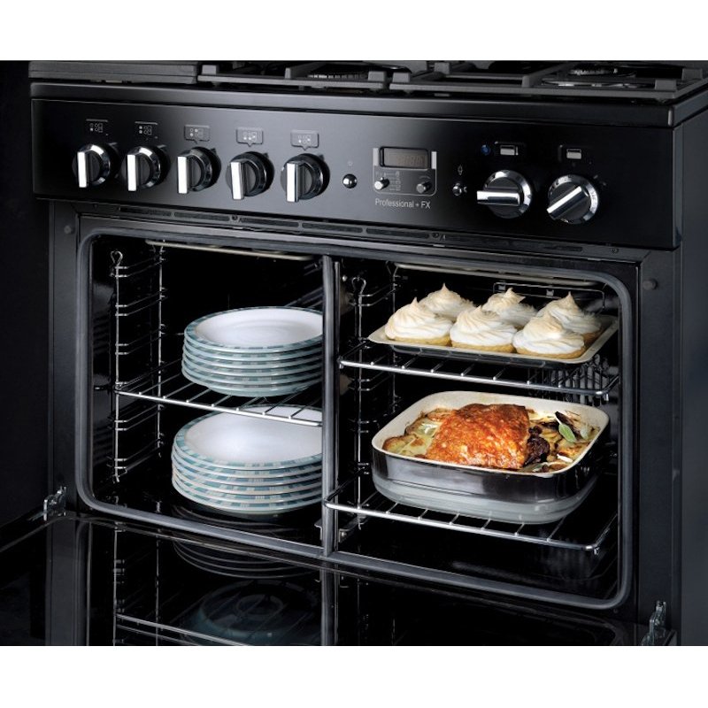 Rangemaster PROP90FXDFFSL/C Professional Plus FX Slate / Chrome 90cm Dual Fuel Range Cooker - product image 8