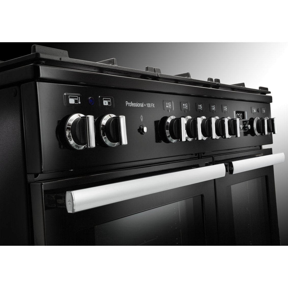 Rangemaster PROPL100FXDFFSL/C Professional Plus FX Slate / Chrome 100cm Dual Fuel Range Cooker - product image 13