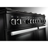 Rangemaster PROPL100FXDFFSL/C Professional Plus FX Slate / Chrome 100cm Dual Fuel Range Cooker - product image 13