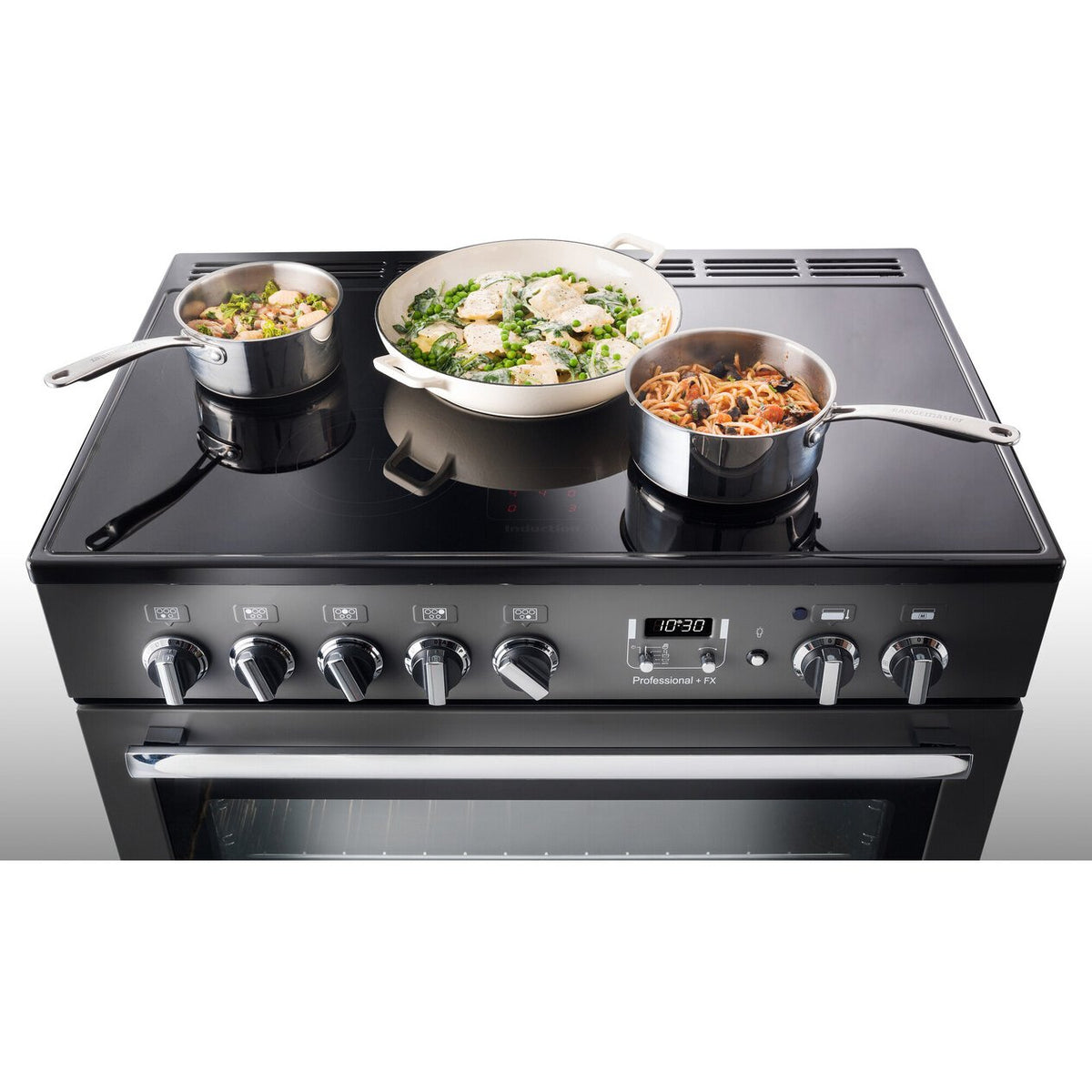 Rangemaster PROP90FXEISL/C Professional Plus FX Slate / Chrome 90cm Induction Range Cooker - product image 18