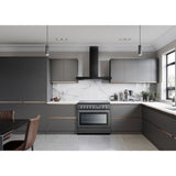 Rangemaster PROP90FXEISL/C Professional Plus FX Slate / Chrome 90cm Induction Range Cooker - product image 23