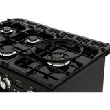 Rangemaster NEX90DFFCB/C Nexus Charcoal Black / Chrome 90cm Dual Fuel Range Cooker - product image 13