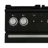 Rangemaster NEX110DFFCB/C Nexus Charcoal Black / Chrome 110cm Dual Fuel Range Cooker - product image 11