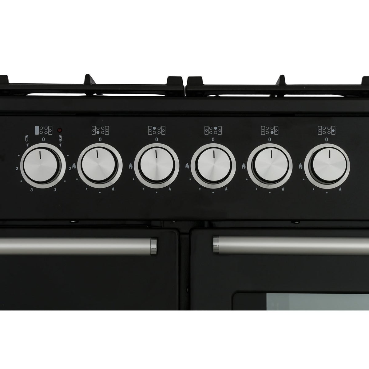 Rangemaster NEX110DFFCB/C Nexus Charcoal Black / Chrome 110cm Dual Fuel Range Cooker - product image 12
