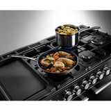 Rangemaster NEX110DFFCB/C Nexus Charcoal Black / Chrome 110cm Dual Fuel Range Cooker - product image 18