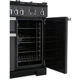 Rangemaster PDL100DFFCB/C Professional Deluxe Charcoal Black / Chrome 100cm Dual Fuel Range Cooker - product image 3