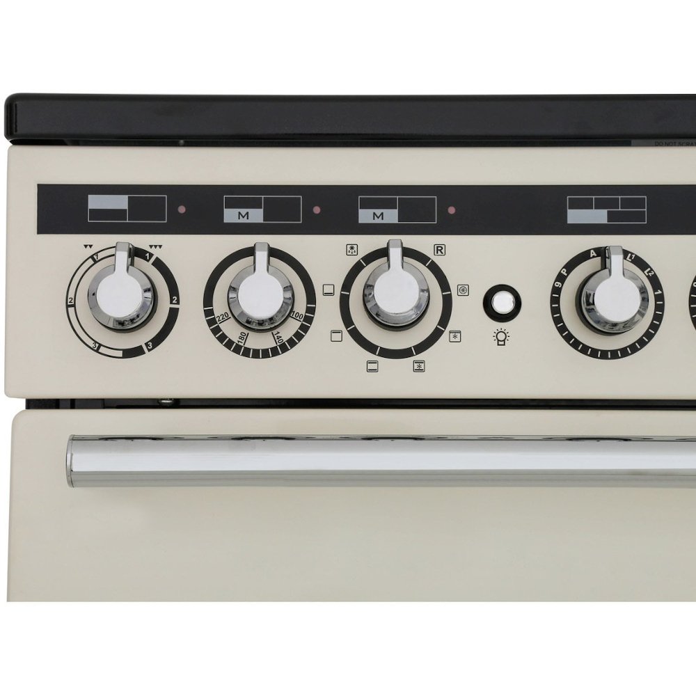 Rangemaster EDL90EICB/C Encore Deluxe Charcoal Black / Chrome 90cm Induction Range Cooker - product image 8