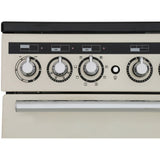 Rangemaster EDL90EICB/C Encore Deluxe Charcoal Black / Chrome 90cm Induction Range Cooker - product image 8