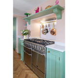Rangemaster ELS110DFFCB Elise Charcoal Black / Brushed Nickel 110cm Dual Fuel Range Cooker - product image 25